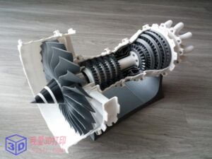 喷气发动机模型-3d打印模型stl下载-【我爱3D打印】