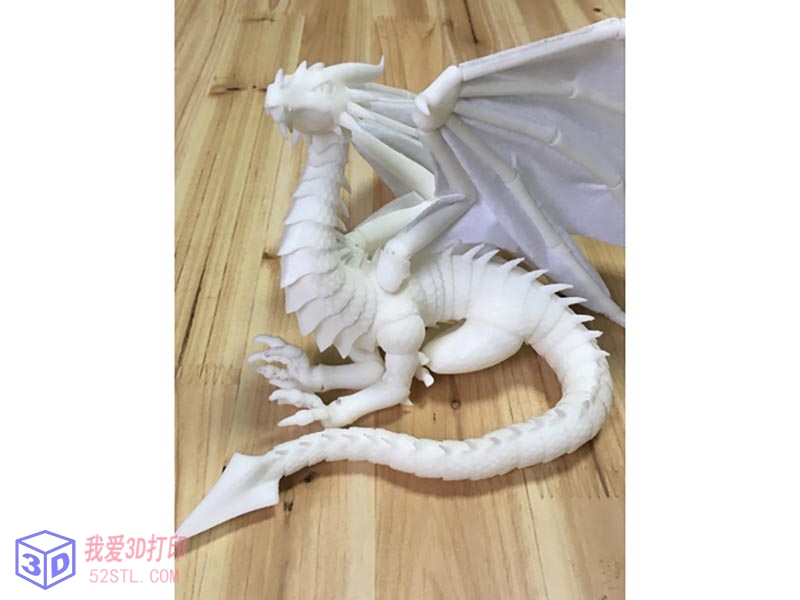 铰链七节喷火龙-3d打印模型stl积分下载-百度网盘云【我爱3D打印】