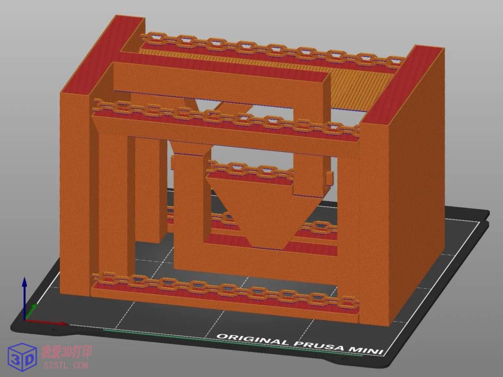 锁链反重力桌-3d打印模型stl