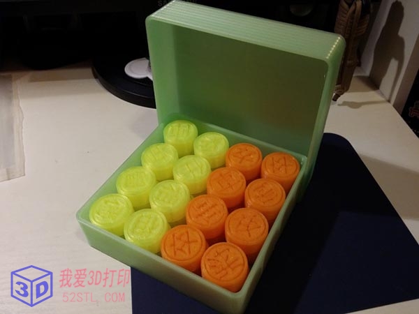 中国象棋方盒套装-3d打印模型stl积分下载-百度网盘云【我爱3D打印】