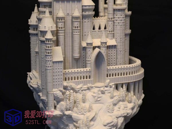 中世纪城堡-3d打印模型stl下载实物图