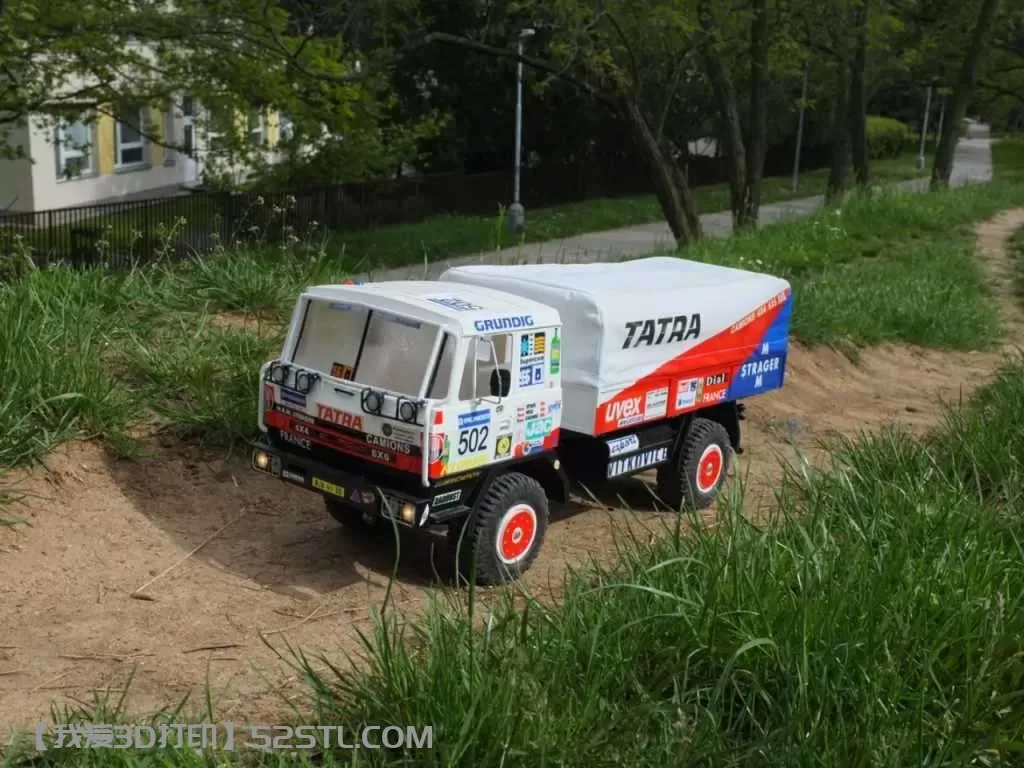 RC塔特拉达喀尔1990-3d打印模型stl