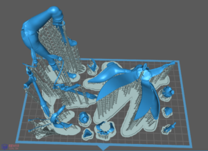 王者荣耀 上官婉儿高清手办-3d打印模型stl-【我爱3D打印】