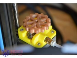 Ender 3 / Ender 2 / Creality CR-10 挤出机旋钮-3d打印模型stl-【我爱3D打印】