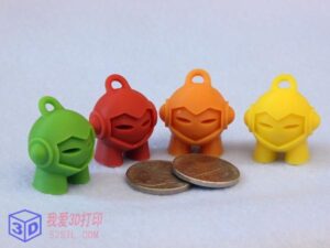3D马文钥匙链-3d打印模型stl-【我爱3D打印】