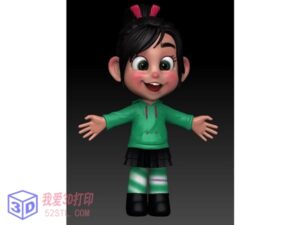 无敌破坏王瓦内洛普手办-3d打印模型stl-【我爱3D打印】