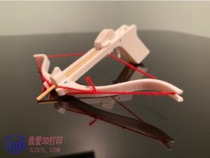 微型牙签弩-3d打印模型stl-【我爱3D打印】