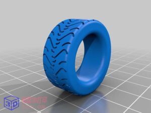 F1遥控车轮胎-3d打印模型stl-【我爱3D打印】