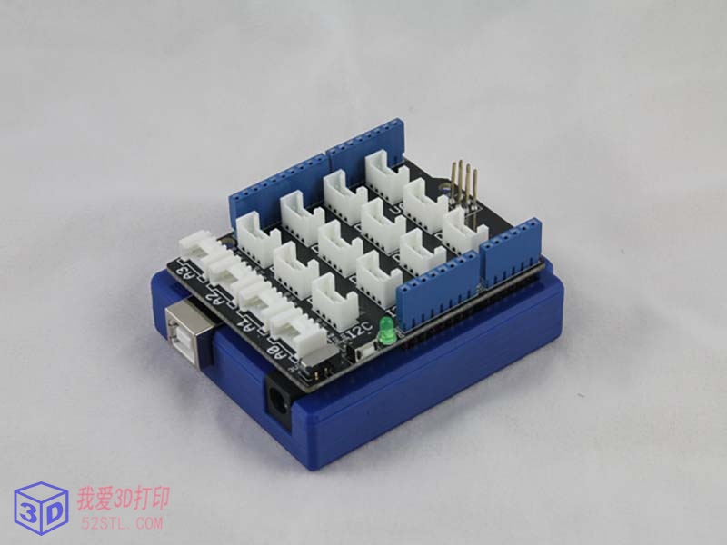 Arduino Uno 外壳模型-3d打印模型stl实物图
