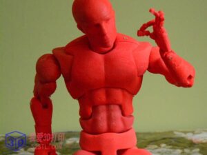 70 个关节点的开源可动人偶-3d打印模型stl下载-【我爱3D打印】