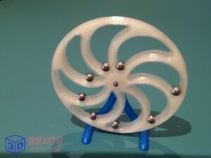 达芬奇永动机模型-3d打印模型stl-【我爱3D打印】