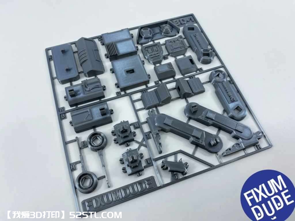 星球大战BD-1机器人套件卡-3d打印模型stl