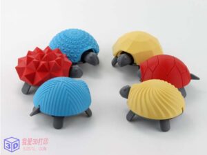 可爱的小乌龟-3d打印模型stl-【我爱3D打印】