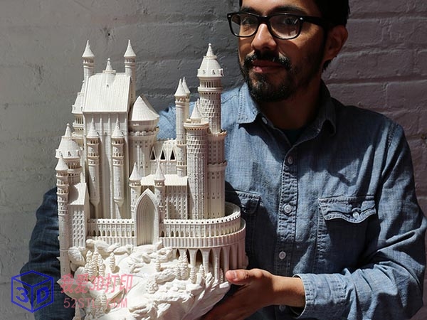 中世纪城堡-3d打印模型stl免费下载-百度网盘云【我爱3D打印】