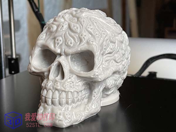 灵魂骷髅-3d打印模型stl下载实物图