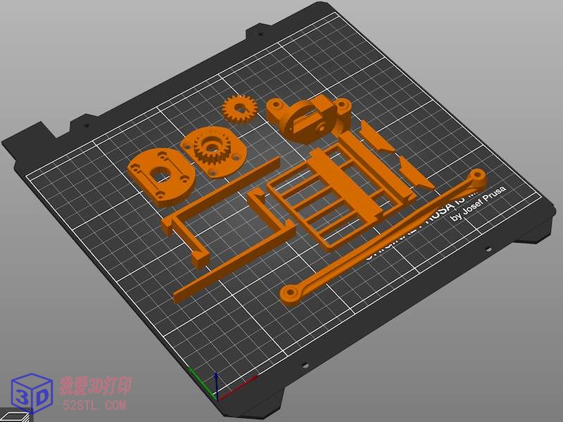 EEZYbotARM MK2旋转机械臂-3d打印模型stl