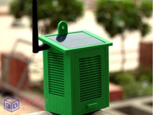 太阳能 WiFi 气象站-3d打印模型stl-【我爱3D打印】