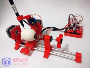 EggBot机器人彩蛋绘图机-3d打印模型stl-【我爱3D打印】