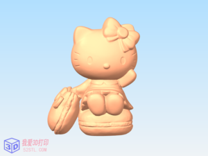 哈喽kitty手提包-3d打印模型stl-【我爱3D打印】