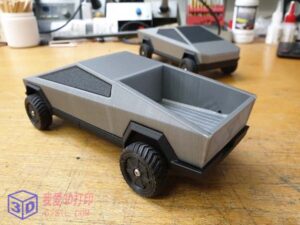 特斯拉赛博卡车-3d打印模型stl下载-【我爱3D打印】