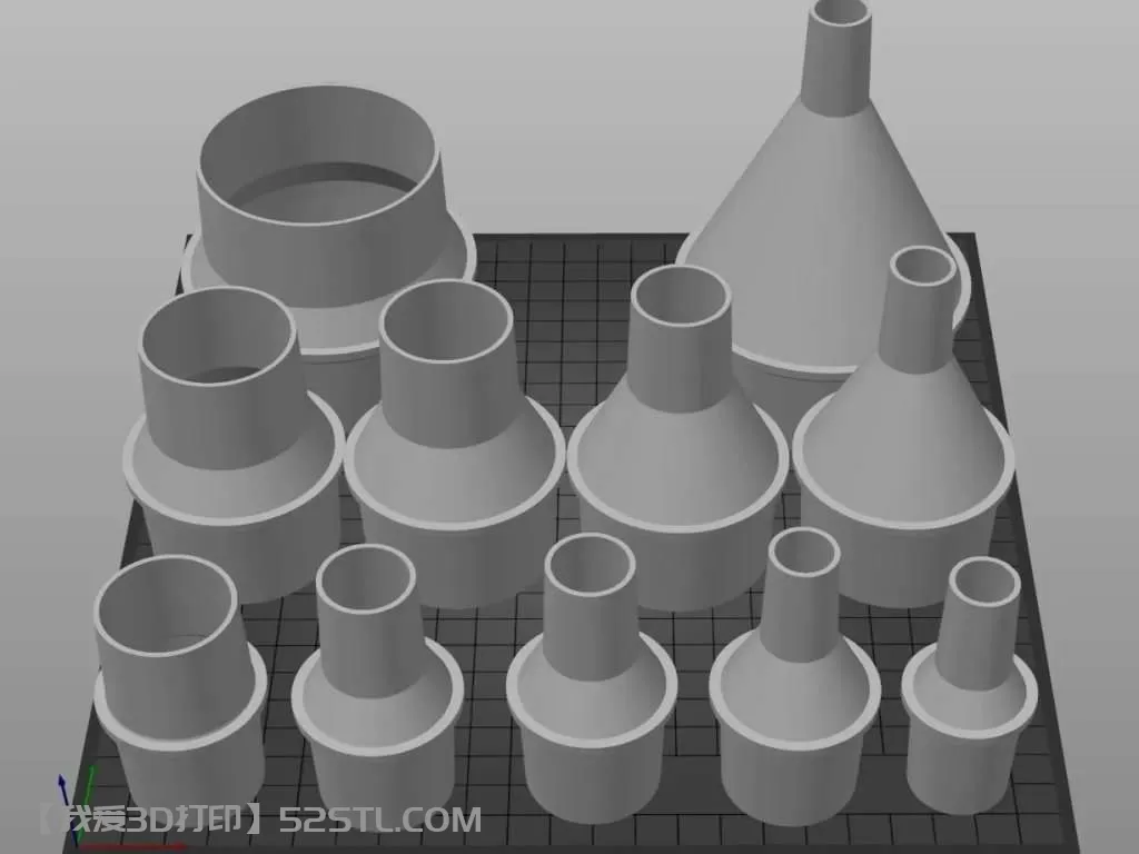 通用真空软管适配器-3d打印模型stl免费下载-百度网盘云【我爱3D打印】