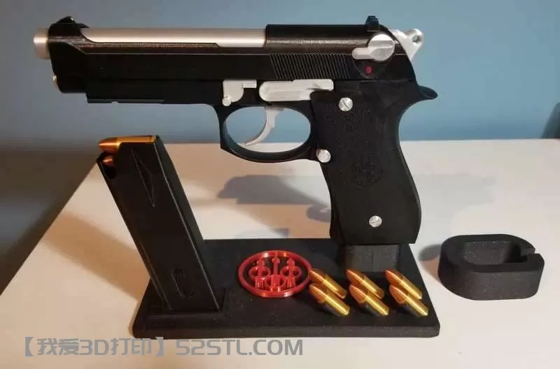 图片[21]-手枪模型伯莱塔92FS-3d打印模型stl积分下载-百度网盘云【我爱3D打印】