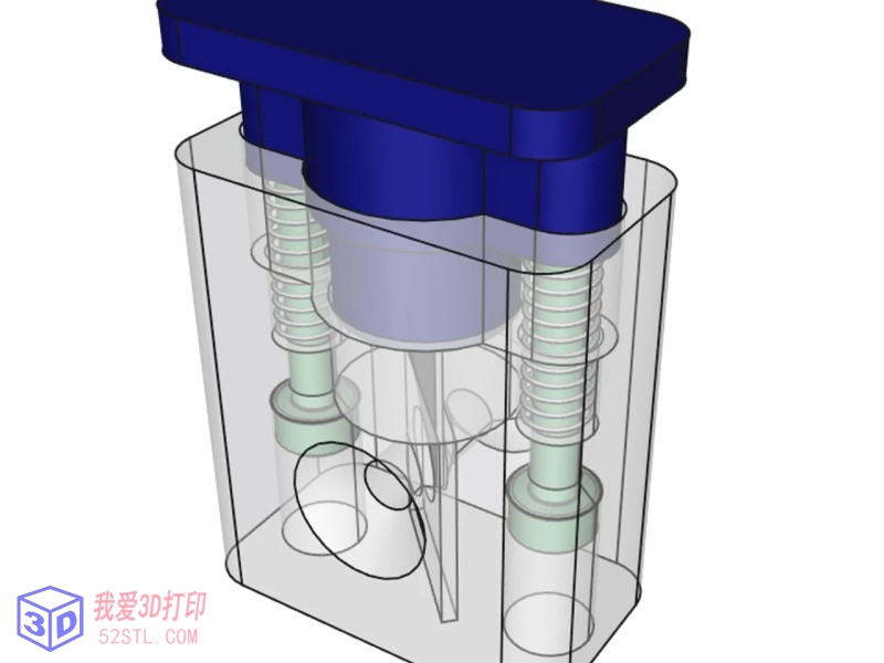 PLA耗材45度切丝刀-3d打印模型stl