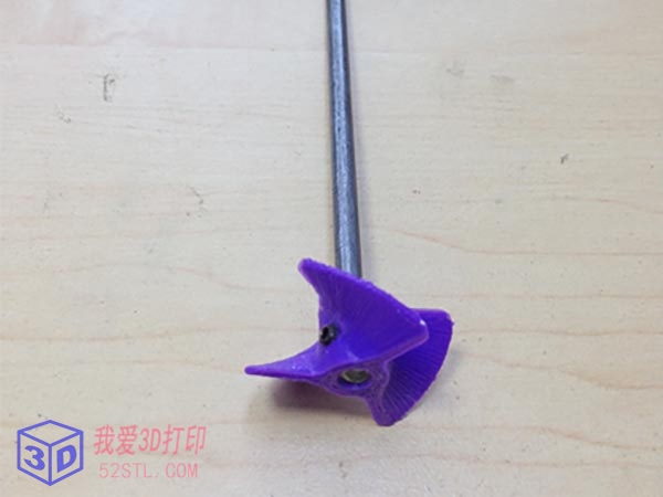 涡轮喷水发动机390叶轮-3d打印模型stl