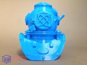 古董潜水服-3d打印模型stl-【我爱3D打印】