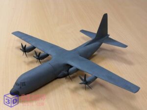 C-130大力神货运飞机-3d打印模型stl下载-【我爱3D打印】
