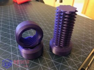 双螺纹螺丝-3d打印模型stl下载-【我爱3D打印】