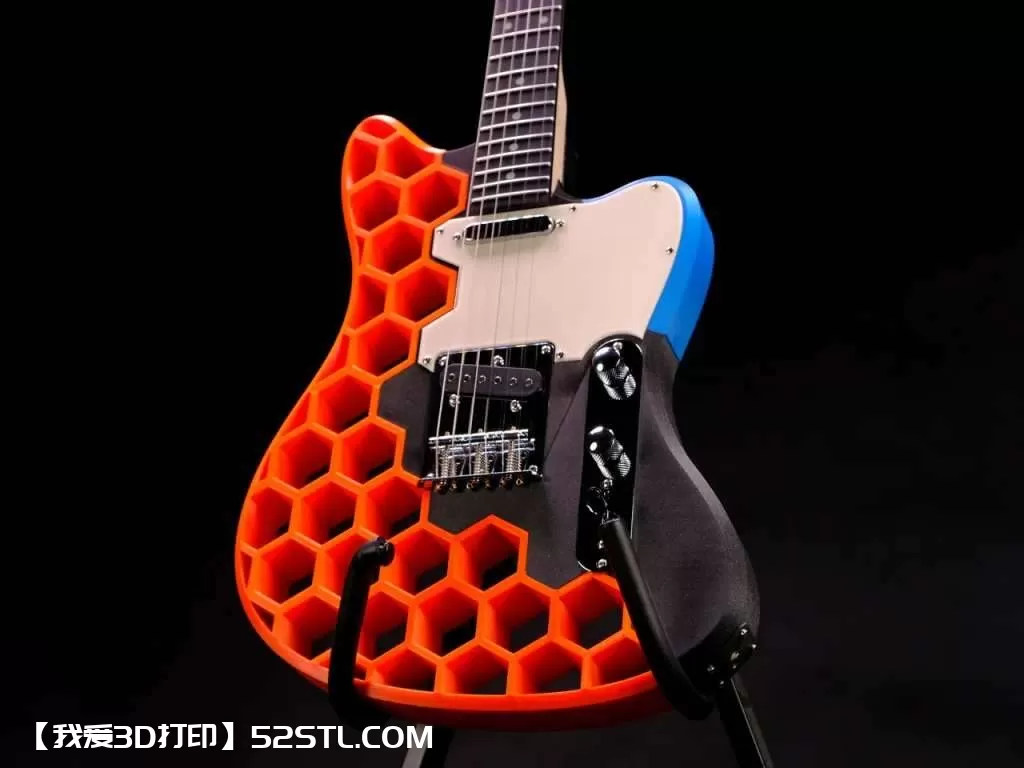 Prusacaster-可3D打印的吉他-3d打印模型stl积分下载-百度网盘云【我爱3D打印】