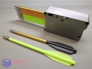 A版连发迷你十字弓的箭盒-3d打印模型stl-【我爱3D打印】