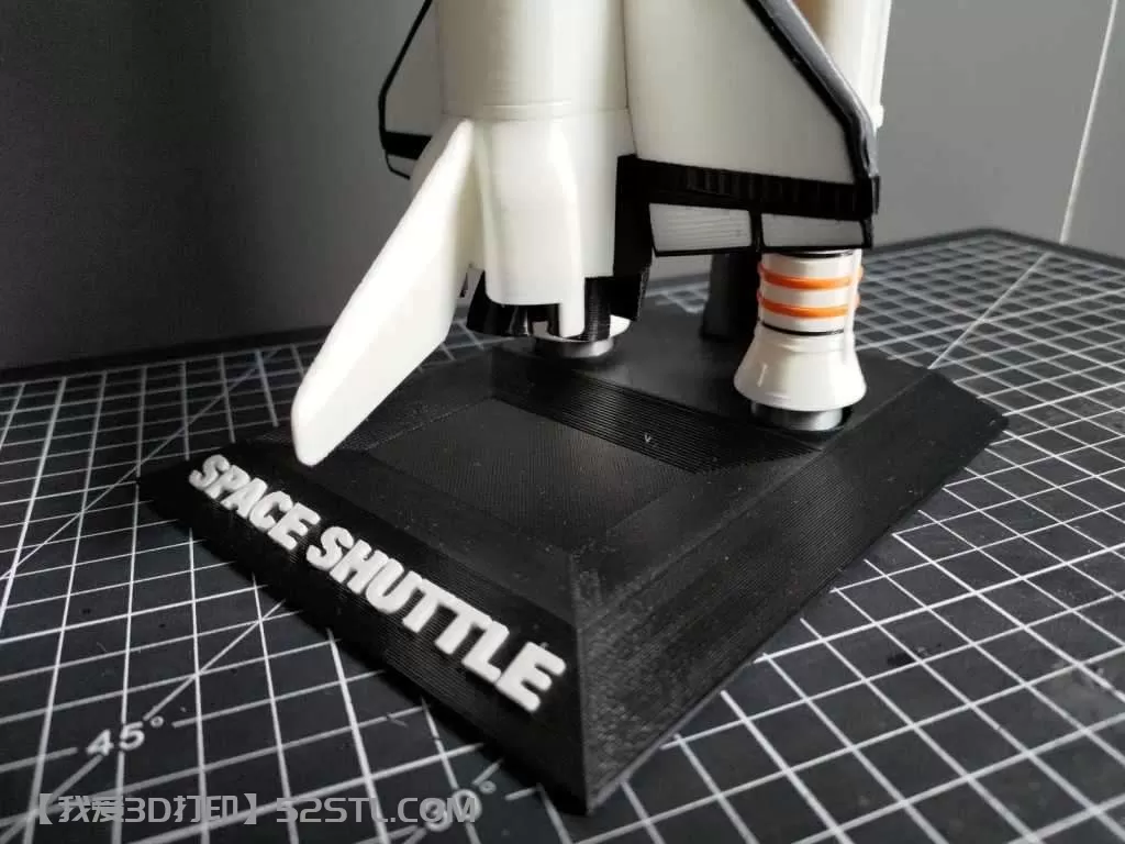  1:200 比例航天飞机-3d打印模型stl