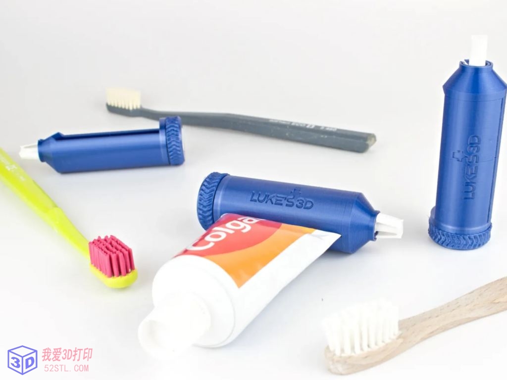 棘轮牙膏管挤压器-3d打印模型stl