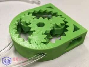 手动蠕动齿轮泵-3d打印模型stl下载-【我爱3D打印】