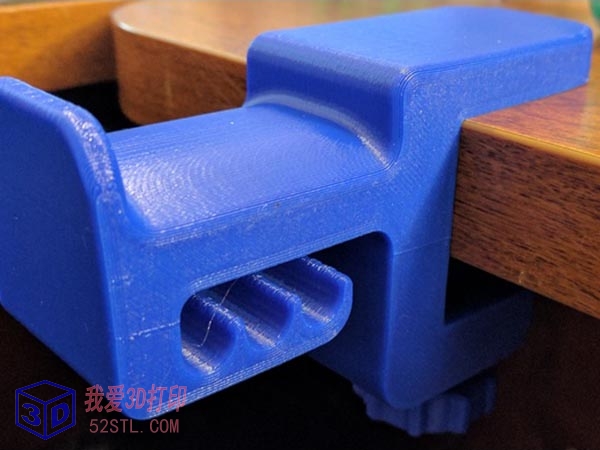 桌面安装耳机座支架-3d打印模型stl下载实物图