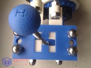 H换档器的四速变速箱-3d打印模型stl下载-【我爱3D打印】