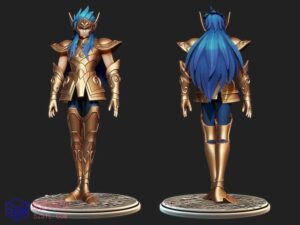 水瓶座(Aquarius)黄金圣斗士卡妙-3d打印模型stl-【我爱3D打印】