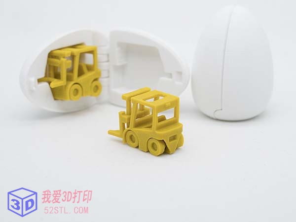 惊喜蛋2号-小型叉车-3d打印stl模型库-3d打印模型免费下载-百度网盘下载【我爱3D打印】