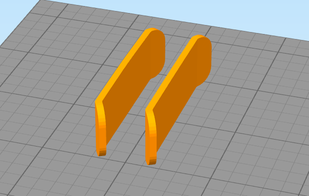 3D打印模型冰墩墩滑板